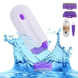 SANDALFON Mini Depiladora Inalámbrica Afeitadora Femenina Recortadora Vello Luminoso Segura y Suave la Piel depilación máquina portátil multifuncional en oferta