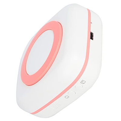 JUMZ Impresora Portátil, 200DPI Práctica de Usar Mini Impresora para la Escuela de la Oficina en el Hogar(Rosado)