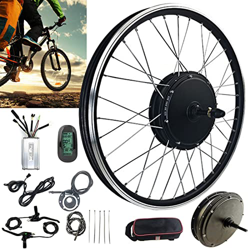 Niczu Kit Conversión Bicicleta Eléctrica, 20 24 26 27.5 28 29 Pulgadas 700C Rueda Trasera, 36V 48V 500W 1000W 1500W Motor Sin Engranajes Sin Escobilla precio
