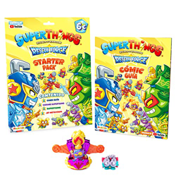 Magic Box SUPERTHINGS Serie Rescue Force – Starter Pack, Revista Que Incluye un Cómic Guía con la Historia de la Serie Rescue Force + 1 Rescue Jet con características