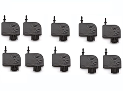 dhrszpd 10pcs DX5 Printer Ink Damper For Epson 4800 Stylus proll 4880 4000 4450 4400 7400 7450 9400 9450 7800 9800 7880 9880 en oferta
