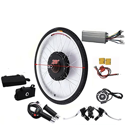Kit de conversión de bicicleta eléctrica para bicicleta eléctrica, 36 V, 250 W, 28"