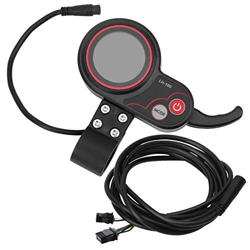 Weojeviy Pantalla de Bicicleta Eléctrica Acelerador de Pulgar 2 en 1 Velocímetro Panel de Control Manual para Bicicleta Eléctrica Scooter Acuerdo 2(36 precio