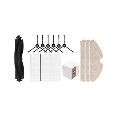 UVIYO Accesorios reemplazables de Barrido y Limpieza eficientes compatibles con Pursonic Smart Robot aspiradora Accesorios M7MAX/Pro/M8 (Color : Wit)