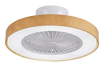 BEL AIR HOME - Ventilador Plafón Led 50 cm, 72W Serie CATHAY 3000K-4000K-6000K Con Mando a Distancia