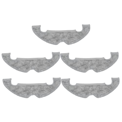 Serlium Paños de fregona, 5 uds, paño de fregona para aspiradora, Accesorio para máquina barredora, Almohadillas de Limpieza para Robot de Barrido L10 características