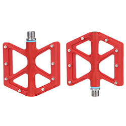 wisoolkic Pedal de bicicleta Pedal de pie Accesorio de ciclismo al aire libre Pedales de bicicleta antideslizantes , Rojo características
