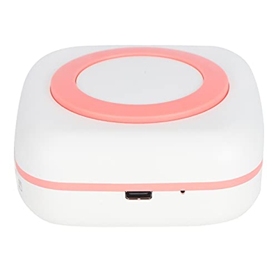 JUMZ Mini Impresora, Impresión Más Clara Batería de 800 MAh 200 dpi Impresora Portátil para Oficina en Casa Escuela para Impresión de Fotos Asistente 