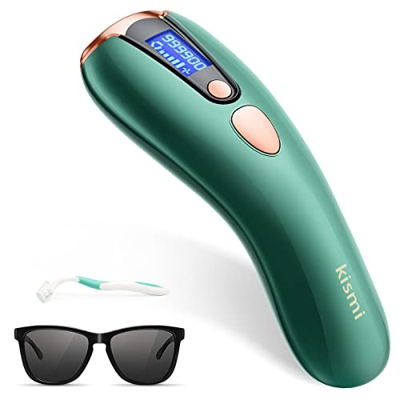 Depiladora Laser Kismi, IPL Depiladora Luz Pulsada para Mujer y Hombre, 999,900 Flashes Sistemas Laser Depilacion Indoloro Dispositivo Profesional par