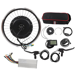 Kit de Rueda de Bicicleta Eléctrica, Rueda Delantera de 20 Pulgadas, 48 ​​V, 1500 W, Kit de Conversión de Bicicleta Eléctrica, Kit de Motor de Cubo Po características