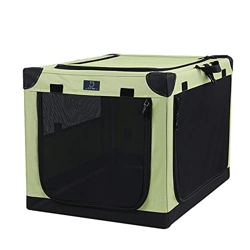 FMOPQ Pet Tent Car Outing Dog Cage Golden Retriever Teddy Dog Kennel Summer Breathable Medium and Large Dog Cat Den características