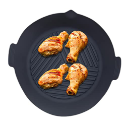 Bebi Freidora de Aire de Silicona - Olla de Silicona para freidora de Aire,Freidoras de Aire aptas para Alimentos de 8 Pulgadas, Accesorios para Horno en oferta