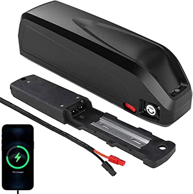 Batería Ebike 52V 8AH 10AH 13AH 15AH 15AH Ciclismo eléctrico Bike Litium Li-Ion Battery con Puerto USB Cargador para Bicicleta eléctrica 200W ~ 1000W 