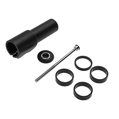 Uadme Elevador de vástago de Bicicleta - Adaptador Extensor de vástago de Manillar de Bicicleta de aleación de Aluminio Accesorio de Ciclismo