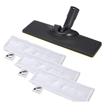 Piezas de aspiradora Compatible con la Cubierta de mopa de Microfibra de la Serie Karcher SC, Fibras abrasivas for Ventanas Exteriores, for Piezas de 