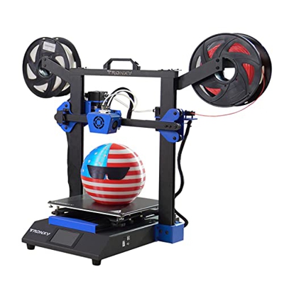 Matybobe XY-3 SE Impresora 3D, impresora 3D de doble color, con extrusor doble, grabado láser 3 en 1 con placa de cristal con nivelación auxiliar inte