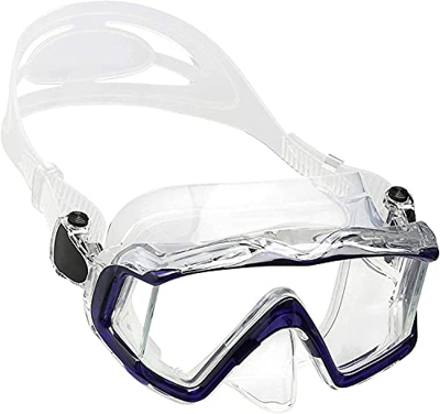 QHYXT Máscara de Buceo Snorkel Máscaras de Buceo Snorkel Gear Set Falda de Silicona Máscara de Buceo Equipo de Snorkel Profesional para Adultos