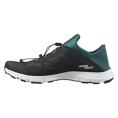 SALOMON Amphib Bold 2, Zapatillas de Deporte Hombre, Black/Pacific/White, 46 2/3 EU