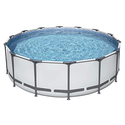 SXSGSM Piscinas sobre el Suelo, Marco Duradero, Piscina Circular para Patio Trasero al Aire Libre, tamaño Completo Familiar, fácil de Instalar con Bom en oferta