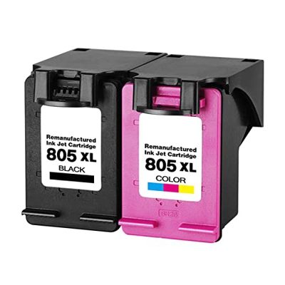 BAQU Cartuchos De Tinta para HP 805xl Paquete Combinado Compatible para 2330 2332 2720 2721 2722 2723 2729 Impresora 1 Pack