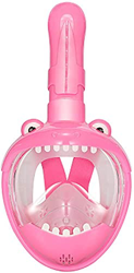 QHYXT máscara de Buceo Máscaras de Buceo Natación Máscara de Snorkel de Cara Completa Niños Submarino Scuba Anti Fog Snorkel Máscara de Buceo Conjunto precio