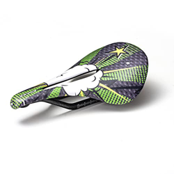 ZYWUOY Sillín de bicicleta de montaña, cojín ultraligero de fibra de carbono, cojín de asiento de bicicleta de montaña, color de microfibra precio