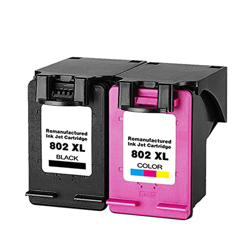 BAQU Cartuchos De Tinta para HP 802xl Compatibles para Escritorio 1050 1011 1101 1102 1510 1511 2000 Impresoras 1 Pack precio