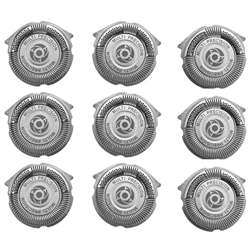 Daweglop 9 Piezas SH50 / 52 Cabezales de Repuesto para Series 5000 y AquaTouch Afeitadoras características