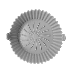 Ouken Silicone Air Fryer Freed Fryer Silicona Pot Redonda Non Sticks Reutilizables Freidora De Aire Resistente Al Calor Fácil De Limpiar De 7.5 Pulgad características