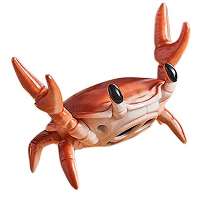 Liseng Altavoz de cangrejo de regalo creativo inalámbrico portátil para el hogar subwoofer altavoz de escritorio