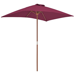 Leepesx Sombrilla de jardín con Palo, Parasol Terraza, Sombrilla Terraza Exterior, Sombrilla Playa, Parasol Exterior, Sombrilla De Patio, de Madera 15 precio
