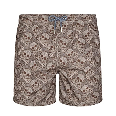 Blue coast yachting Bañador para Hombre Estampado y Secado Rápido