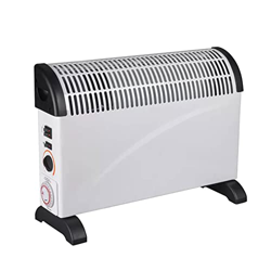 Joyyoq Radiador De Calentador De Convección Eléctrico Portátil De 2000 W con 3 Configuraciones De Calor Ajustables, Temporizador De 24 Horas Y Función características