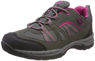 Brütting Fresno, Zapatos de Low Rise Senderismo Mujer, Gris (Anthrazit/Pink Anthrazit/Pink), 38 EU