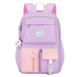 WYCY Mochila para Niñas Moda Refrigerador Puerta Mochila Escolar Gran Capacidad Kawaii Mochila Escolar con Lindos Colgantes de Unicornio y Mochila Imp precio