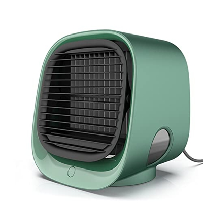 XIAOJUN Mini aire acondicionado portátil USB Ventilador de aire del refrigerador Humidificador Ventilador de aire enfriado con agua con 7 colores Ligh