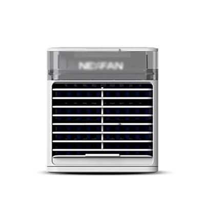 XIAOJUN Enfriador de aire portátil USB Humidificador de ventilador de enfriamiento 3 velocidades de aire personal con aire acondicionado con DIRIGIÓ L
