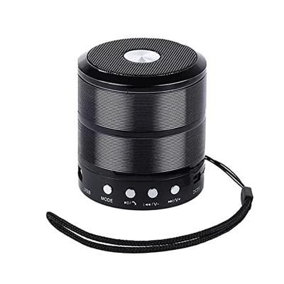 Altavoz Bluetooth inalámbrico portátil, Mini Altavoces Bluetooth inalámbricos para Exteriores, Altavoces Bluetooth con TWS, Sonido estéreo Rich Bass H