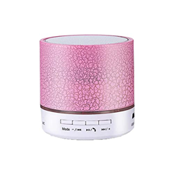 Altavoz Bluetooth, pequeños Altavoces portátiles Bluetooth inalámbricos con TWS, Sonido estéreo HD de Graves Ricos para el hogar, la Playa, la Ducha,  en oferta