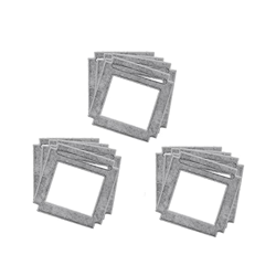 NANXIANG Jisheng Store 12 Uds paño de mopa Apto for Xiaomi Mijia Hutt W66 aspiradora Robot Piezas de Accesorios de Repuesto Durable Product (Color : P en oferta