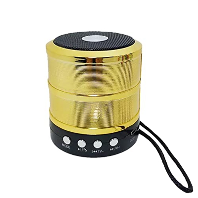 Altavoz Bluetooth inalámbrico portátil, Mini Altavoces Bluetooth inalámbricos para Exteriores, Altavoces Bluetooth con TWS, Sonido estéreo Rich Bass H