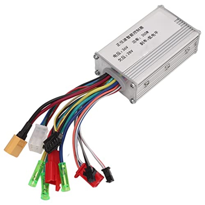 Controlador sin Escobillas para Bicicleta Eléctrica de 36V Y 350W, Controlador de Velocidad del Motor para Bicicleta Eléctrica