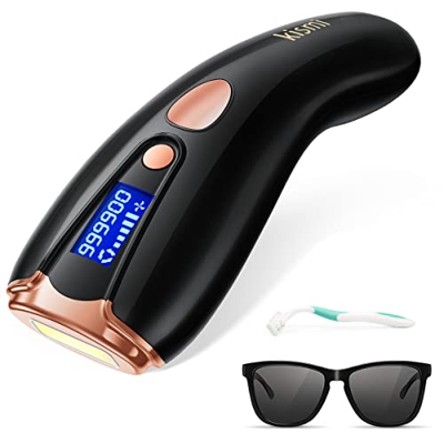 Depiladora Laser Kismi, IPL Depiladora Luz Pulsada para Mujer y Hombre, 999,900 Flashes Sistemas Laser Depilacion Indoloro Dispositivo Profesional par
