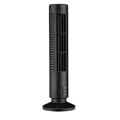 XIAOJUN USB Ventiladores de torre de pie Silenciosos Suministros de ventilador de energía eólica de ala de piso sin cucharadas (Color : A, Size : 33cm