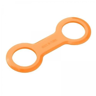 LOVIVER 6xScuba Máscara de Buceo Correa Retenedor Snorkel Keeper Buceo Accesorio Clip Naranja