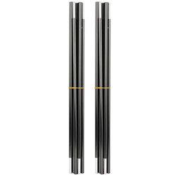Weikeya Poste de Soporte para Tienda de Campaña, Poste Resistente para Acampar Aluminio de Aviación Portátil con 2 Postes de Tienda para Uso en Exteri precio