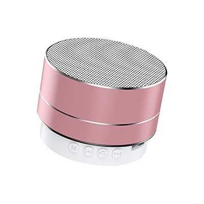 Altavoz Bluetooth portátil, Mini Altavoces Bluetooth inalámbricos para Exteriores, Altavoces Bluetooth inalámbricos con Sonido estéreo HD de Graves Ri