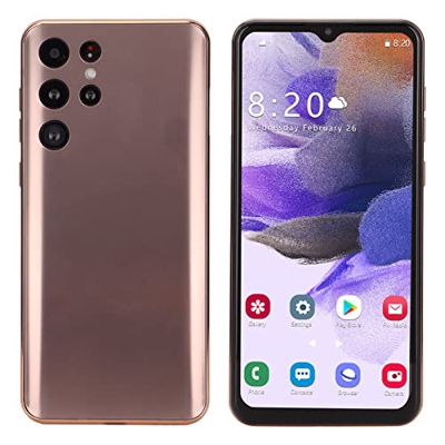 Topiky S22 Ultra Cell Phone, 6.52In Smart Phone 4Gb Ram 64Gb ROM Face Unlock 4G Dual Card Dual Standby Desbloqueado Smartphones para Android 11, con S