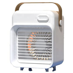 星永鑫 Acondicionador de Aire, Mini Enfriador Aire por evaporación en Aerosol/humidificador con batería Litio, Ventilador pequeño inalámbrico portátil Re características