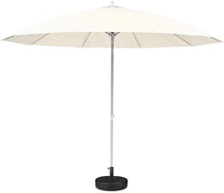 Outdoor Garden Parasols 9ft Outdoor Patio Umbrella with Crank Tilt for Table Garden Yard Beach Pool Cafe, no Base, Anti-UV Fiberglass 8 Rib Without Ba en oferta